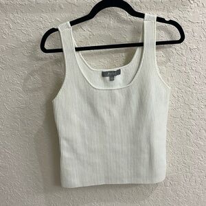 Off white sweater tank